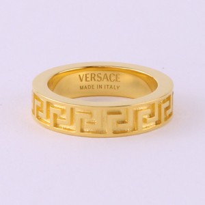 ヴェルサーチェ 指輪 リング フラットバンド VERSACE DG55941S DMT1 d00h ゴールド アクセサリー メンズ