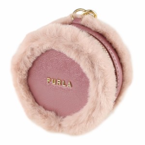 【訳ありアウトレット】フルラ コインケース・小銭入れ ミニ財布 FURLA wr00341 bx1 ピンク系 異素材ミックス 財布・小物 レディース