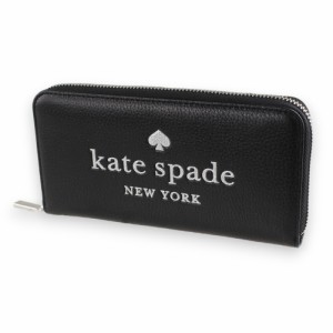 ケイトスペード 長財布 ラウンドファスナー・ジップ KATE SPADE k4708 001 ブラック系  財布・小物 レディース