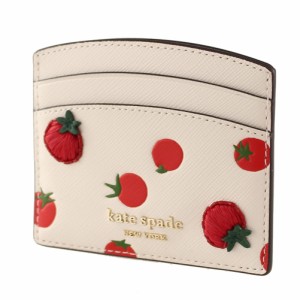 ケイトスペード カードケース・パスケース KATE SPADE k7898 ホワイト系マルチ  財布・小物 レディース