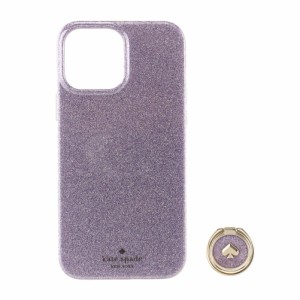 ケイトスペード iPhone・スマホケース   バンカーリング  スマホリング     ハードケース    KATE SPADE k9432 パープル系           ス