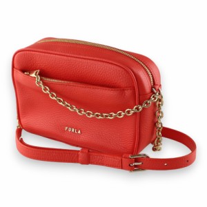 フルラ ショルダーバッグ・ポシェット FURLA WB00549 HSF000 09A00 オレンジレッド系  チェーン バッグ・カバン レディース