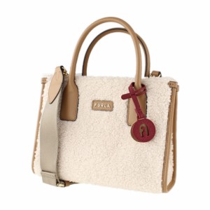 フルラ トートバッグ ショルダーバッグ 2WAY FURLA WB00753 BX0366 O9300 ホワイト系×ブラウン系  バッグ・カバン レディース