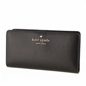 ケイトスペード 長財布 二つ折り  KATE SPADE wlr00145 001 ブラック系  財布・小物 レディース