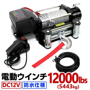 電動 ウインチ 12v メーカーの通販｜au PAY マーケット