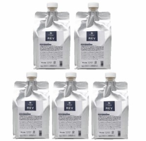 エルコス（ELLCOS） Eセラップ REV（旧 パワーリバイジング＋）1000mL（1L）詰替用（レフィル）5個セット トリートメント