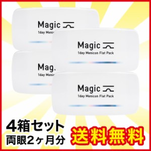 ワンデーメニコンマジック 30枚入り 4箱 メニコン コンタクト コンタクトレンズ 1day ワンデー 使い捨て 送料無料