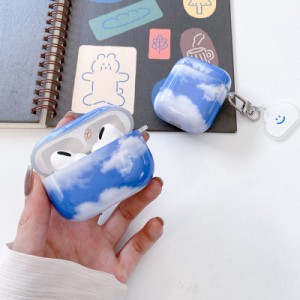 airpods ケースairpods pro ケース airpods 第3世代 ケース 韓国 エアポッズ エアーポッズ エアーポッズプロ かわいい おしゃれ TPU 雲 