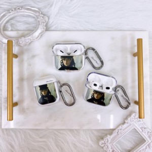 airpods pro ケース 韓国 airpods 第3世代 ケース airpods pro 第2世代 ケース airpods ケース TPU PC 絵画 名画 アート イラスト マネ 