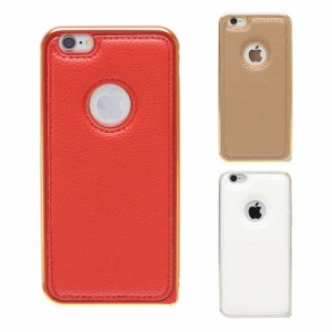 iphone ケース 韓国 プレミアム IPHONE6 CASE アルミ メタル+レザー アイフォン IPHONE6 プレミアム スマホ スマートフォン 液晶保護フィ