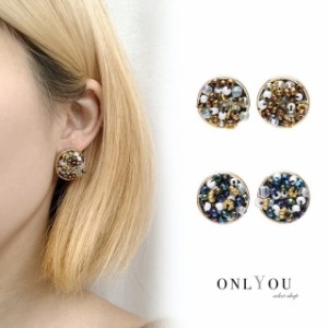 サークルビジューピアス アクセサリー onlyou オンリーユー