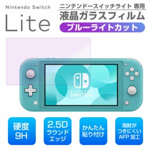 ブルーライトカット ガラスフィルム ニンテンドースイッチライト フィルム Nintendo Switch Lite フィルム 任天堂スイッチ ライト フィル