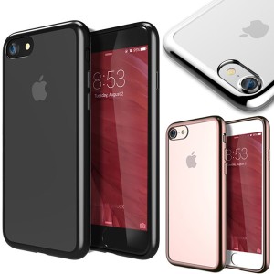 iPhone8 iPhone8PLUS iPhone7 iPhone 8 7 PLUS META CHROM バンパー TPU クリア ソフト ケース カバー iPhone8ケース スマホケース