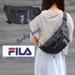 FILA フィラ ボディーバッグ ウエストポーチ ウエストバッグ 斜め掛け ショルダーバッグ ランニングバッグ スマホバッグ サブバッグ シン