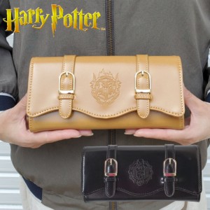 HarryPotter 長財布 財布 小銭入れあり お札入れあり 多収納 カードポケットあり ハリーポッター ハリポタ ハリー ポッター エンブレム 