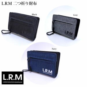 【メール便なら送料無料】L.R.M 財布 メンズ 二つ折り 折り財布 ブランド カラビナ 男 レディース 女 ユニセックス かっこいい おしゃれ 