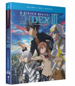 とある魔術の禁書目録III 第3期パート1 1-13話コンボパック ブルーレイ+DVDセット【Blu-ray】