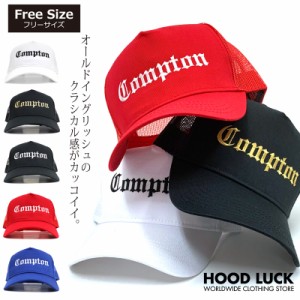 メッシュ キャップ COMPTON コンプトン スナップバック 帽子 メンズ レディース