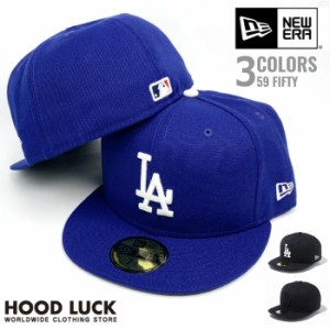 ニューエラ キャップ ドジャース LA 59FIFTY NewEra 定番 帽子 ロサンゼルス 大谷 移籍 MLB ファングッズ 応援グッズ メンズ レディース 