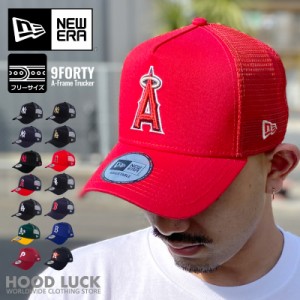 ニューエラ メッシュキャップ NY LA ヤンキース エンゼルス NEW ERA A-FRAME ニューエラー 帽子 メンズ レディース MLB応援 ファングッズ