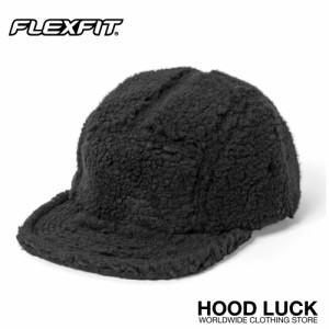 ジェットキャップ ボア 帽子 FLEXFIT フリース キャンプキャップ ジョッキー ボア素材 アウトドア 秋冬 シェルパ メンズ レディース フリ