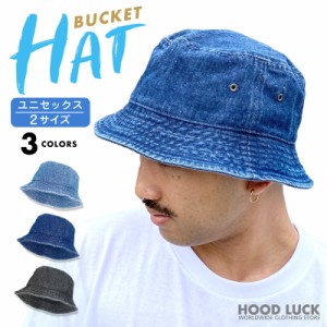 ニューハッタン バケットハット Newhattan Buckethat サファリハット デニム ネイビー