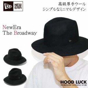 ニューエラ ハット NewEra Broadway ブロードウェイ ウール 中折れハット 秋冬 帽子 キャップ 大きいサイズ 中折れ メンズ レディース カ