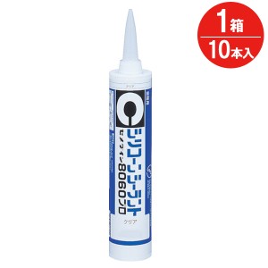 コーキング剤 シリコーンシーラント 8060 プロ クリア SR-066 330ml セメダイン 10本入り1箱単位 充填剤 ガラス サッシ 室内間仕切利 化