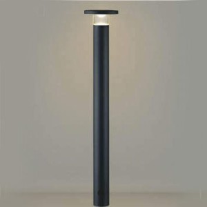 ガーデンライト ポール灯 庭園灯 LED付  防雨型 700mmタイプ サテンブラック 照明器具