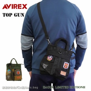 アビレックス アヴィレックス AVIREX 2WAYミニ トートバッグ ショルダーバッグ EAGLE LIMITED EDITION TOPGUN トップガン AVX3528J (北海