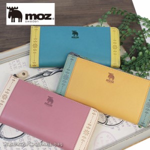 モズ MOZ moz L字ファスナー長財布 Flower フラワー 86066 (北海道沖縄/離島別途送料)