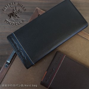 ビバリーヒルズ ポロ クラブ BEVERLY HILLS POLO CLUB フラップ開閉長財布 61B401【メール便配送商品】