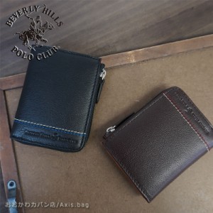 ビバリーヒルズ ポロ クラブ BEVERLY HILLS POLO CLUB ラウンドファスナー小銭入れ コインケース 61B406【メール便配送商品】