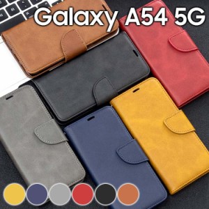 Galaxy A54 5G ケース 手帳 galaxya54 手帳型 スマホケース A54 SC-53D SCG21 レザー 手帳型 ケース カード収納 アンティーク PU 手帳カ