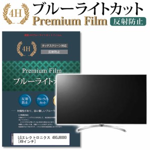 LG 49SJ8000 49インチ 機種で使える ブルーライトカット 反射防止 液晶TV 保護フィルム メール便送料無料