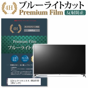 LG 49UJ6100 49インチ 機種で使える ブルーライトカット 反射防止 液晶TV 保護フィルム メール便送料無料