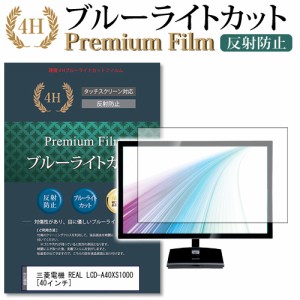 三菱電機 REAL LCD-A40XS1000 40インチ 機種で使える  ブルーライトカット 反射防止 液晶TV 保護フィルム メール便送料無料