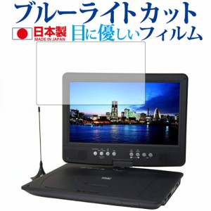 Wizz ポータブルDVDプレーヤー DV-PT1060 ダイニチ電子専用 ブルーライトカット 反射防止 液晶保護フィルム 指紋防止 気泡レス加工 液晶