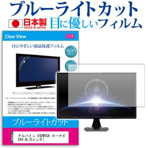 アルパイン 8型wxga カーナビ X8v Al 8インチ ブルーライトカット 反射防止 液晶保護フィルム 指紋防止 気泡レス加工 液晶フィルム メーの通販はau Wowma ワウマ メディアカバーマーケット 商品ロットナンバー 248506873