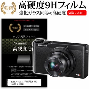 富士フイルム FUJIFILM XQ2 66mm x 45mm 強化ガラス と 同等の 高硬度9H 液晶保護フィルム デジカメ デジタルカメラ 一眼レフ メール便送