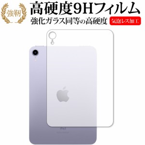 Apple iPad mini 6th 背面(wifi) 保護フィルム 強化ガラス と 同等の 高硬度9H メール便送料無料