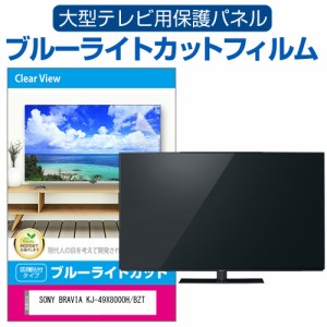 SONY BRAVIA KJ-49X8000H/BZT [49インチ] 液晶テレビ保護パネル 50型 ブルーライトカット メール便送料無料