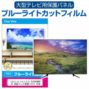 LGエレクトロニクス OLED65W8PJA 液晶テレビ保護パネル 65型 ブルーライトカット テレビ保護パネル 65インチ 保護 フィルム 画面 モニタ