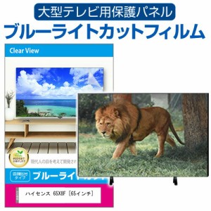 ハイセンス 65X8F [65インチ] 液晶テレビ保護パネル 65型 ブルーライトカット メール便送料無料