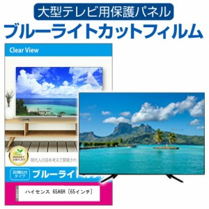 ハイセンス 65A6H [65インチ] 液晶テレビ保護パネル 65型 ブルーライトカット メール便送料無料