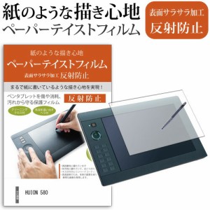 HUION 580 機種用 ぴったり専用サイズ 指紋防止 反射防止 ノングレア 液晶保護フィルム ペンタブレット用フィルム メール便送料無料