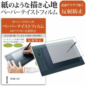 VEIKK A15 機種用  ぴったり専用サイズ 指紋防止 反射防止 ノングレア 液晶保護フィルム ペンタブレット用フィルム メール便送料無料