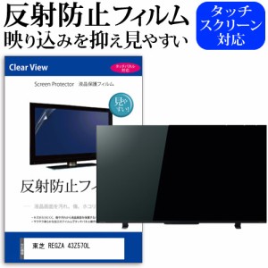 東芝 REGZA 43Z570L [43インチ] 反射防止 液晶保護フィルム 液晶TV メール便送料無料