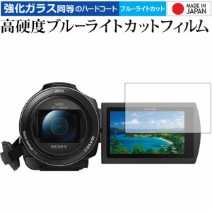 SONY デジタルビデオカメラ ハンディカム FDR-AX60 FDR-AX45 FDR-AX55 FDR-AX40 専用 高硬度9H ブルーライトカット 液晶保護フィルム