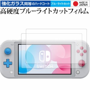 Nintendo Switch Lite ザシアン・ザマゼンタ ２枚組 専用 高硬度9H ブルーライトカット クリア光沢 液晶保護フィルム メール便送料無料